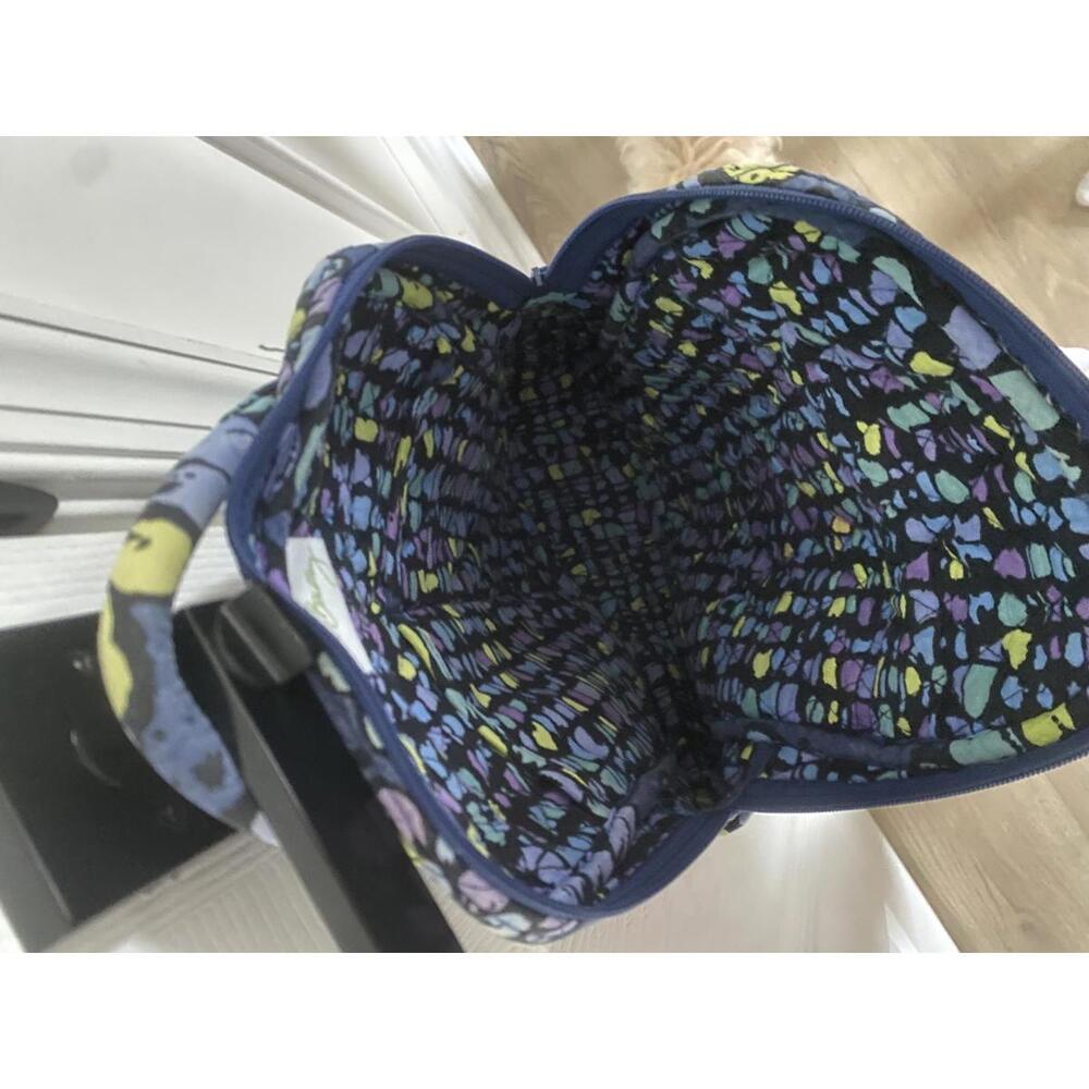 Vera Bradley - Floral Pattern Quilted Women's Mini Backpack - Picture 3 of 8